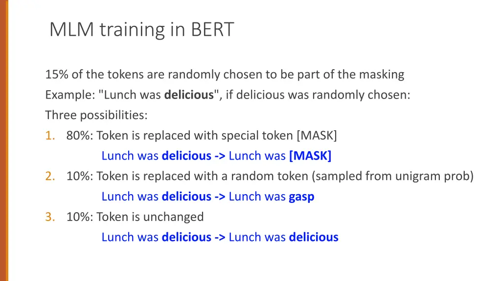 mlm training in bert