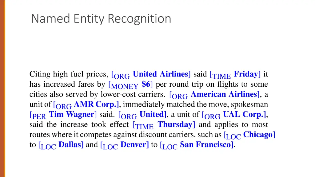 named entity recognition 1