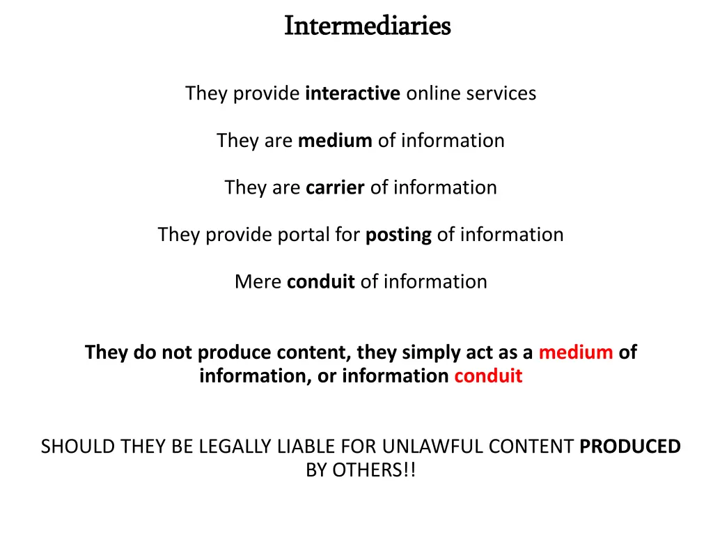 intermediaries intermediaries 1