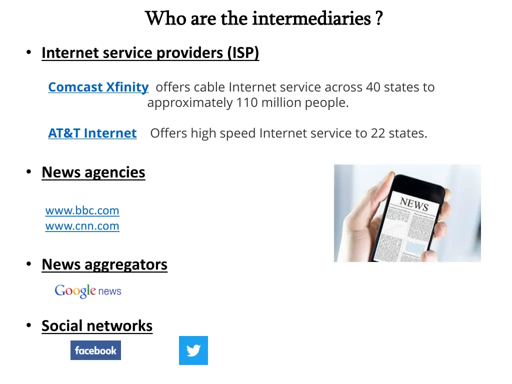 who are the intermediaries