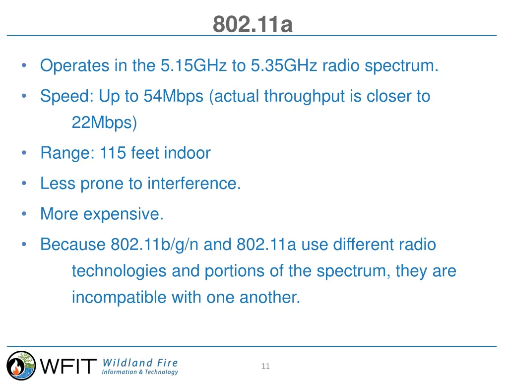 802 11a