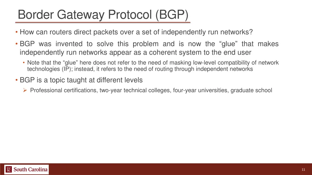 border gateway protocol bgp 1