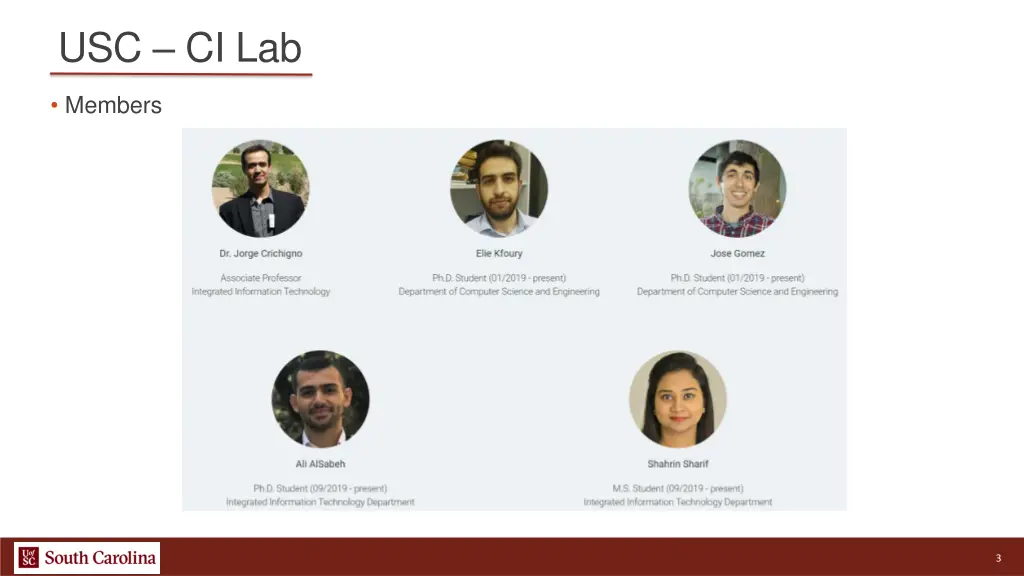 usc ci lab