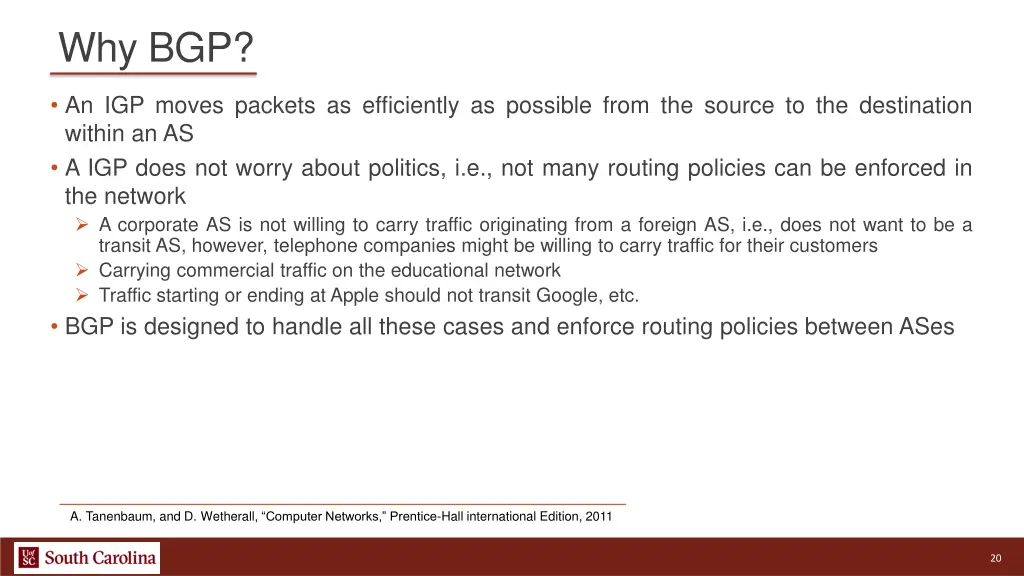 why bgp
