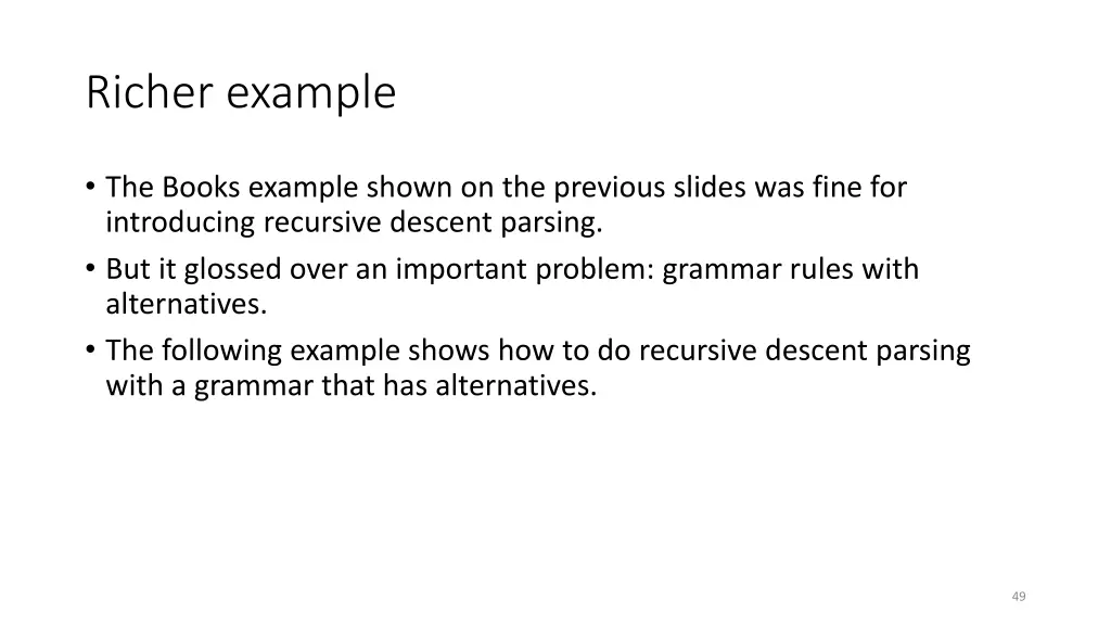 richer example