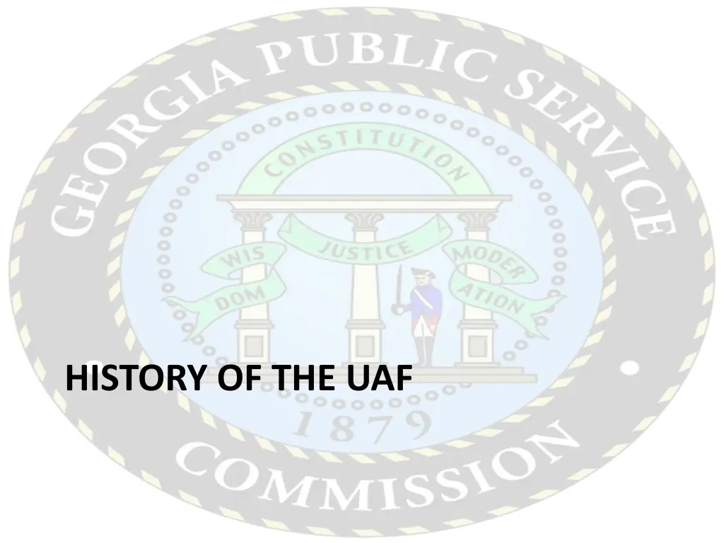 history of the uaf