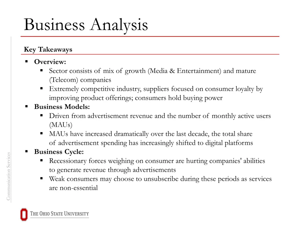 business analysis 6