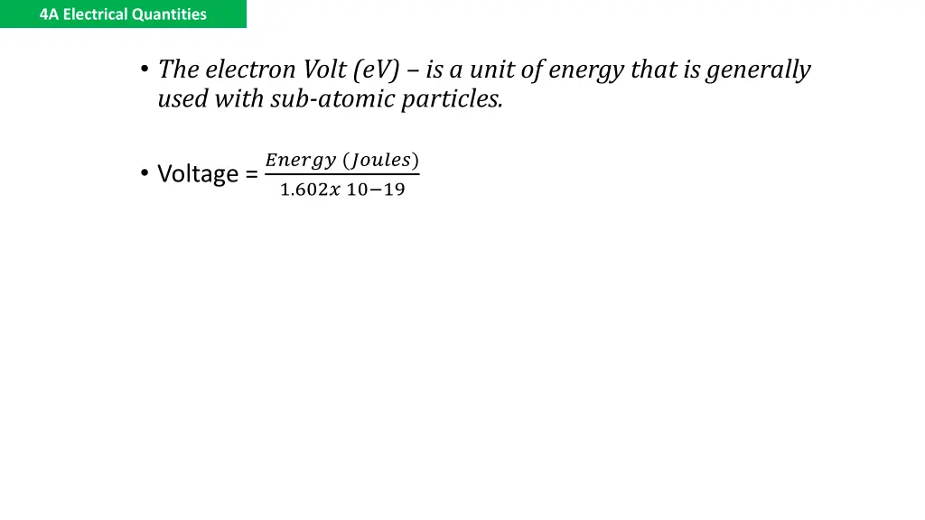 4a electrical quantities 5