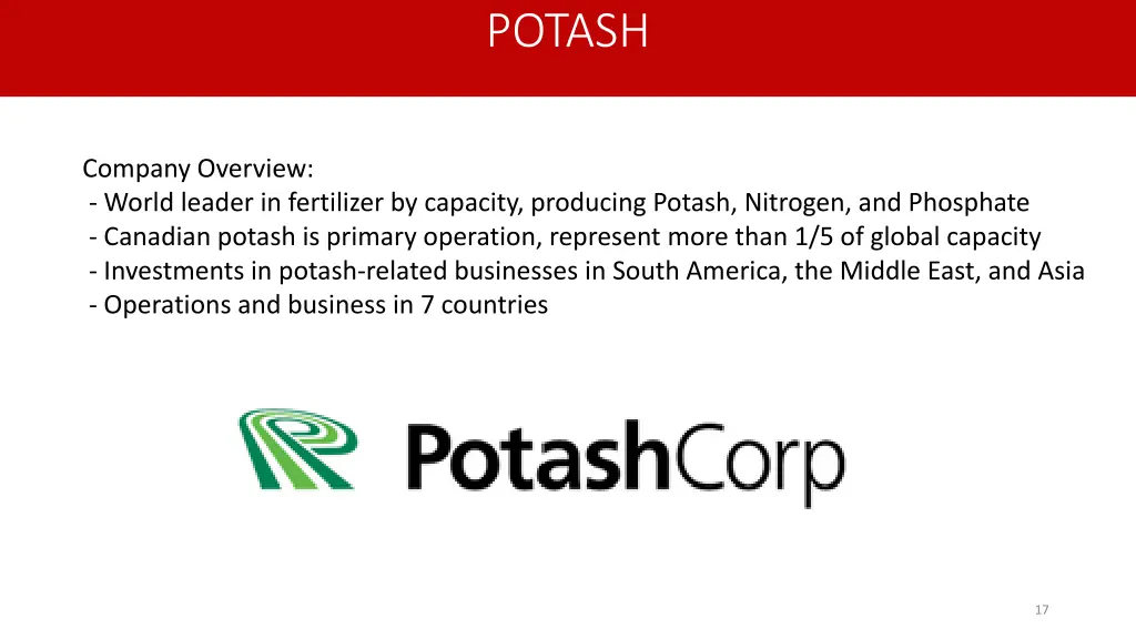 potash