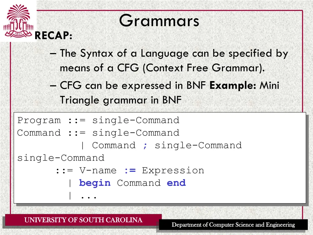 grammars