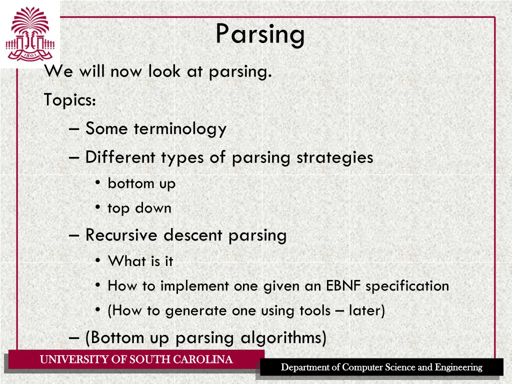 parsing