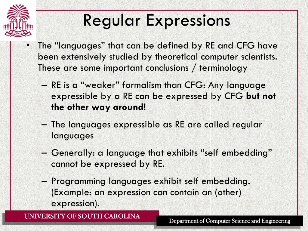 regular expressions 1