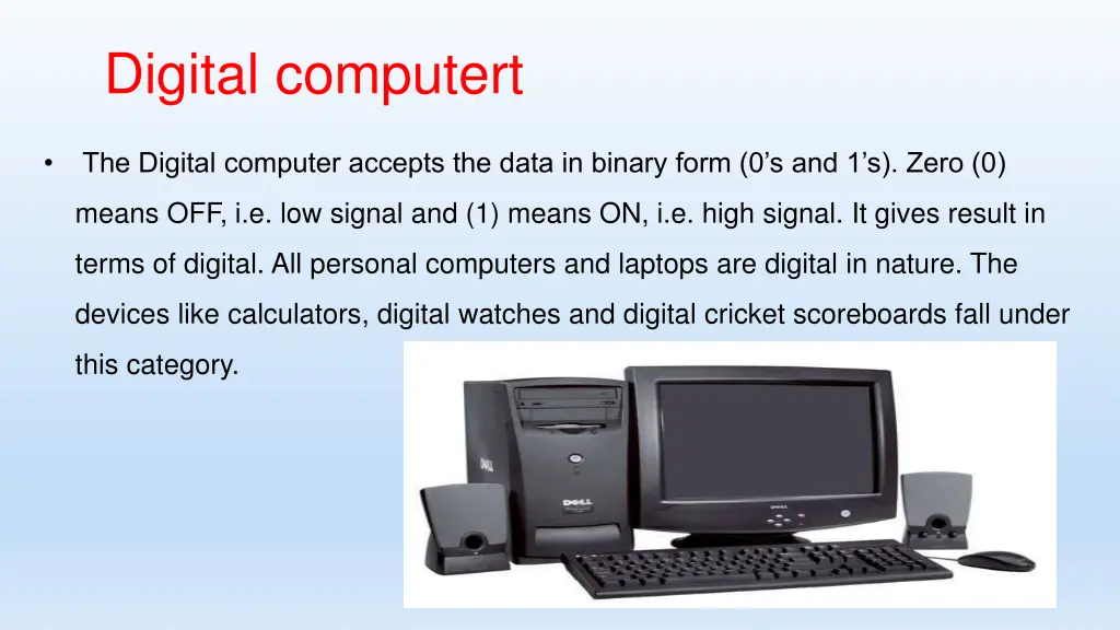 digital computert