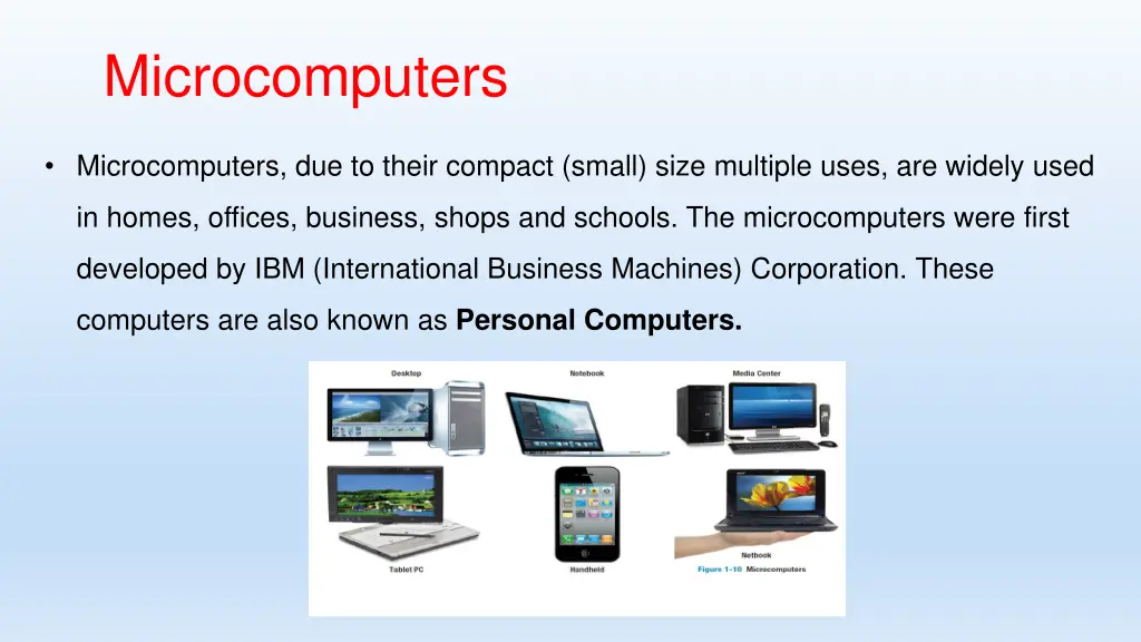 microcomputers
