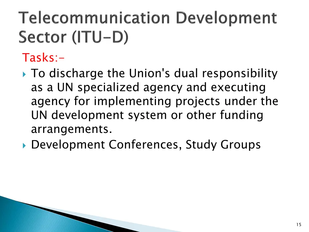 tasks to discharge the union s dual