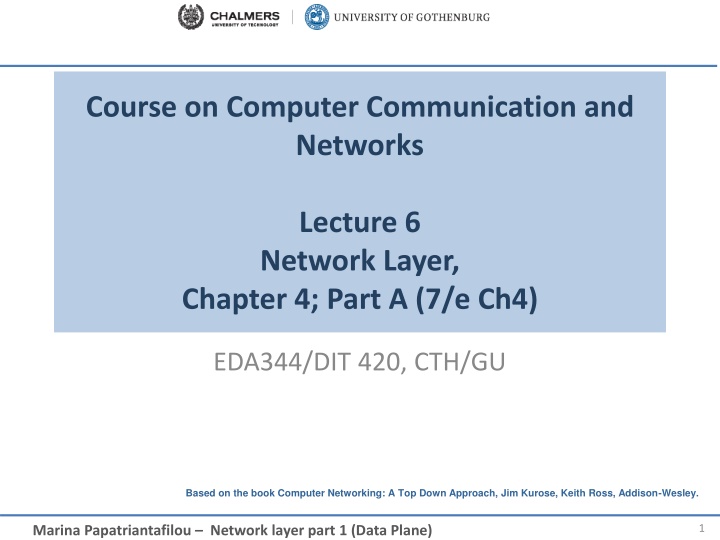 course on computer communication and networks