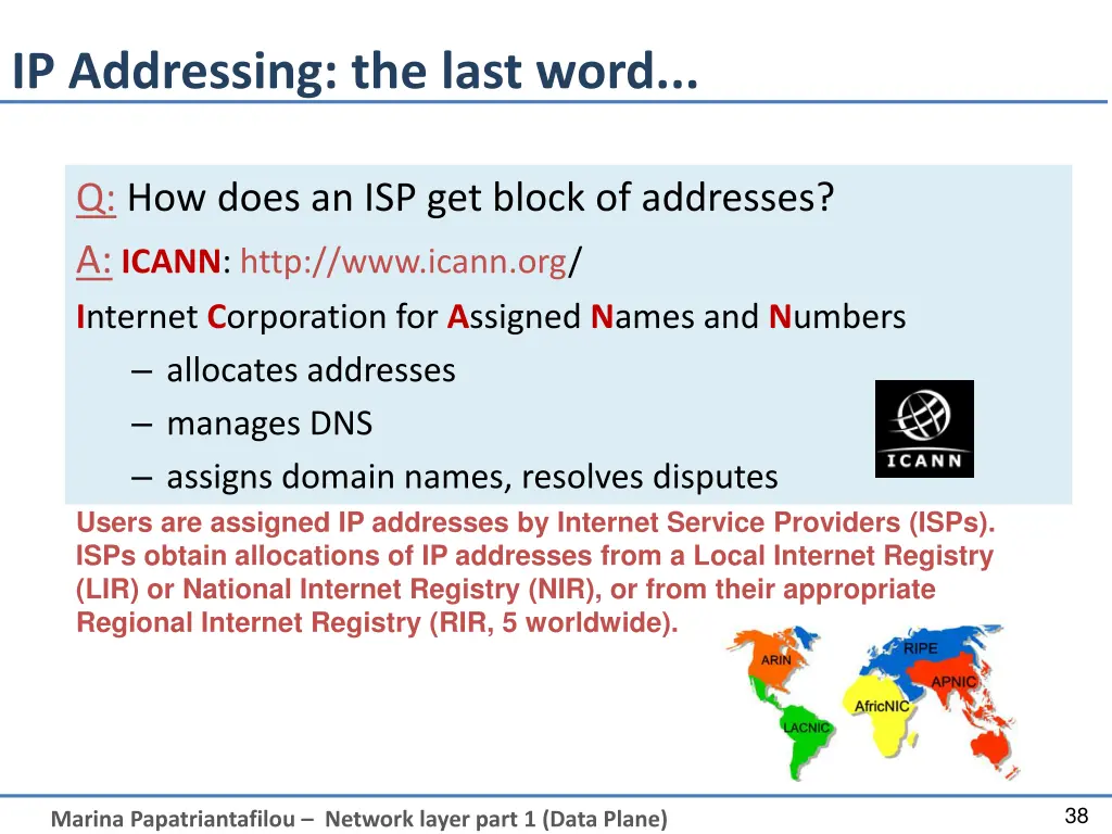 ip addressing the last word