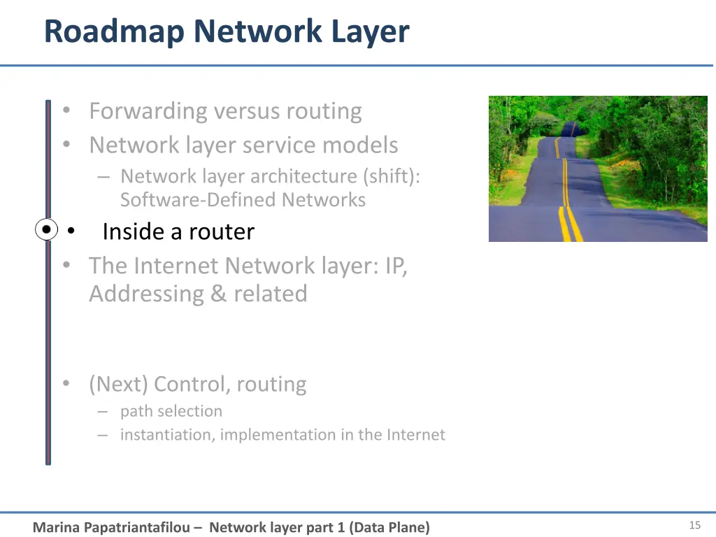 roadmap network layer 2