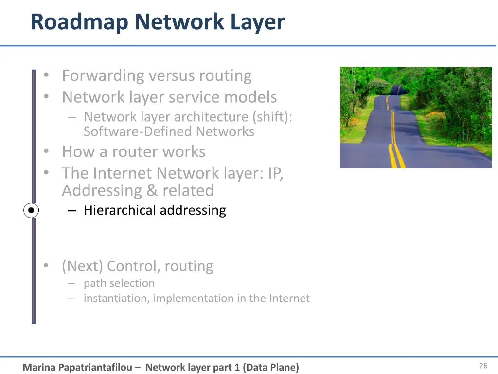 roadmap network layer 4