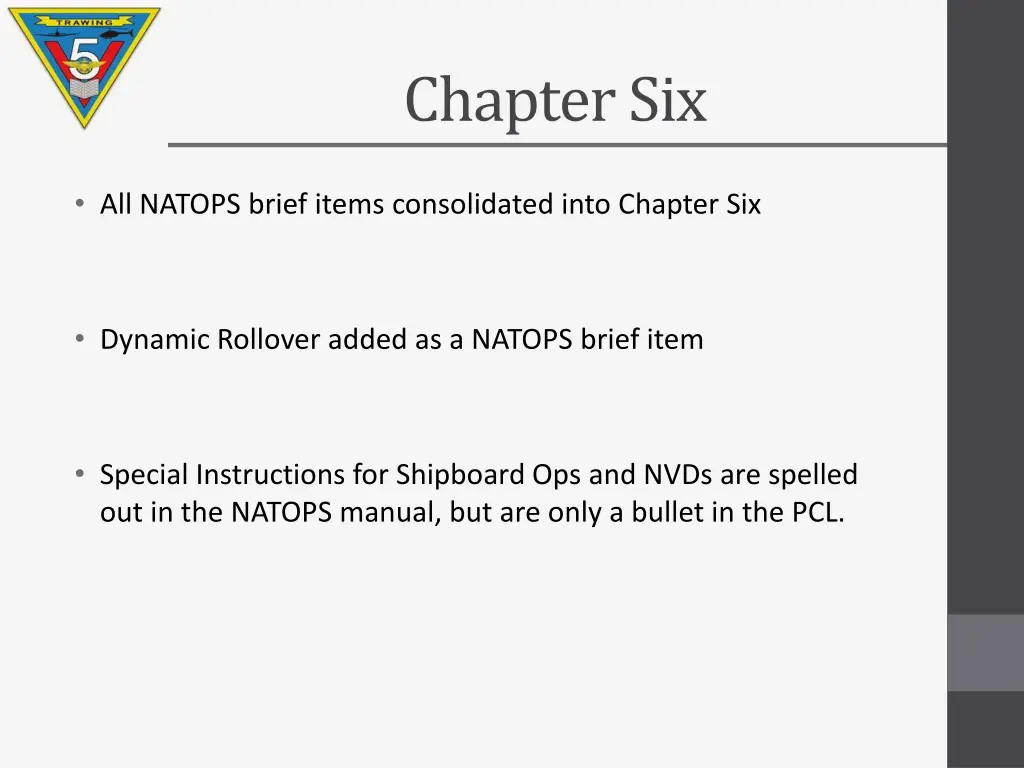 chapter six