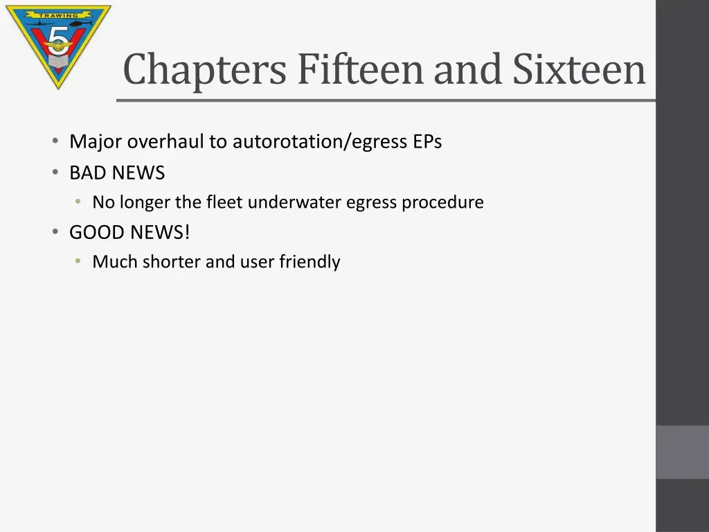 chapters fifteen and sixteen