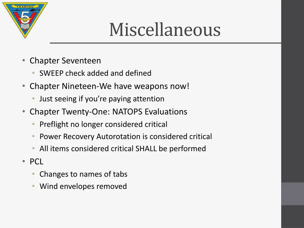 miscellaneous