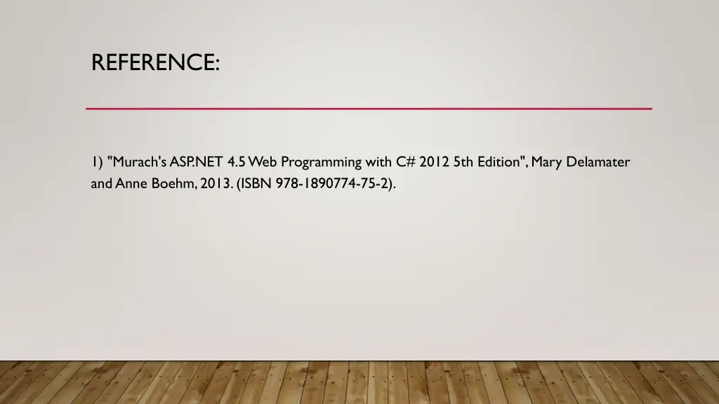 reference