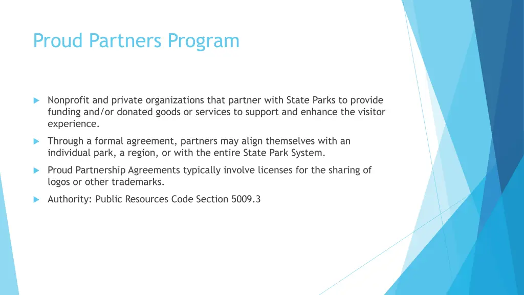 proud partners program