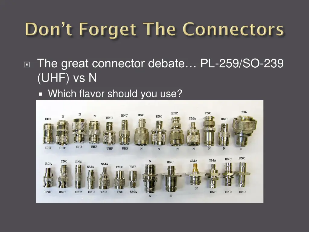 the great connector debate