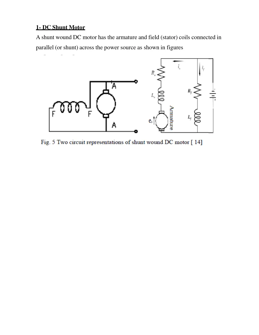 1 dc shunt motor
