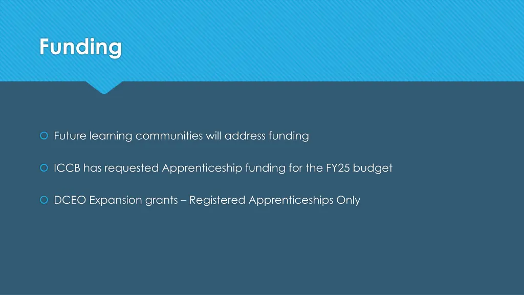 funding