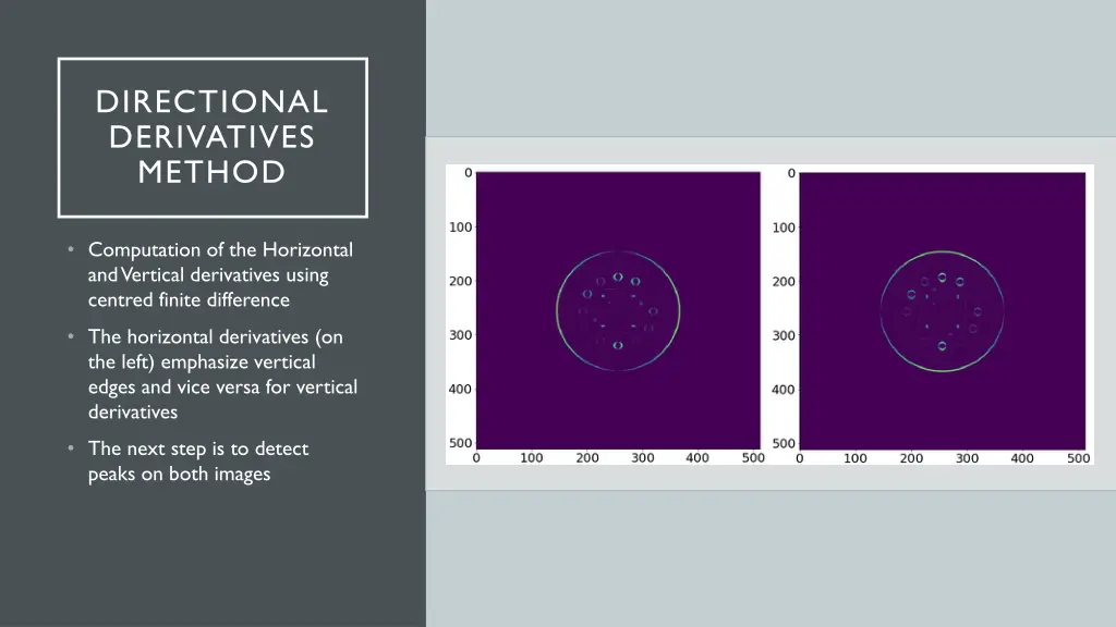 directional derivatives method