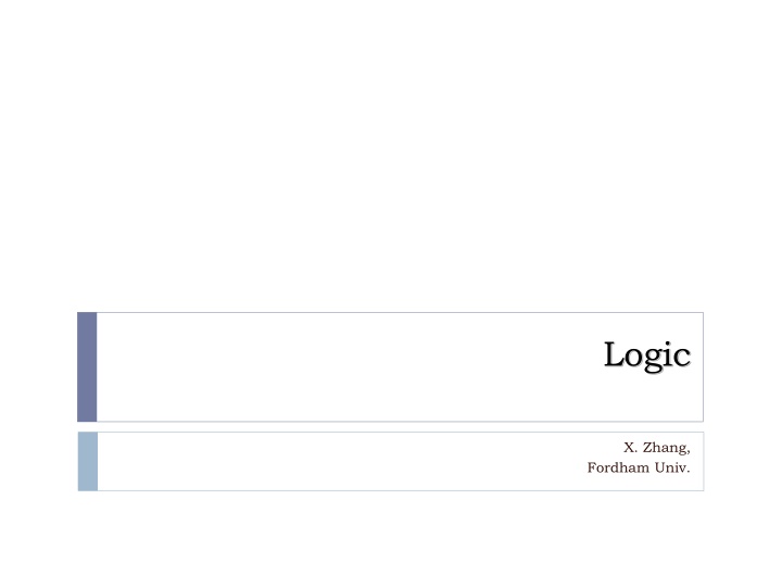 logic