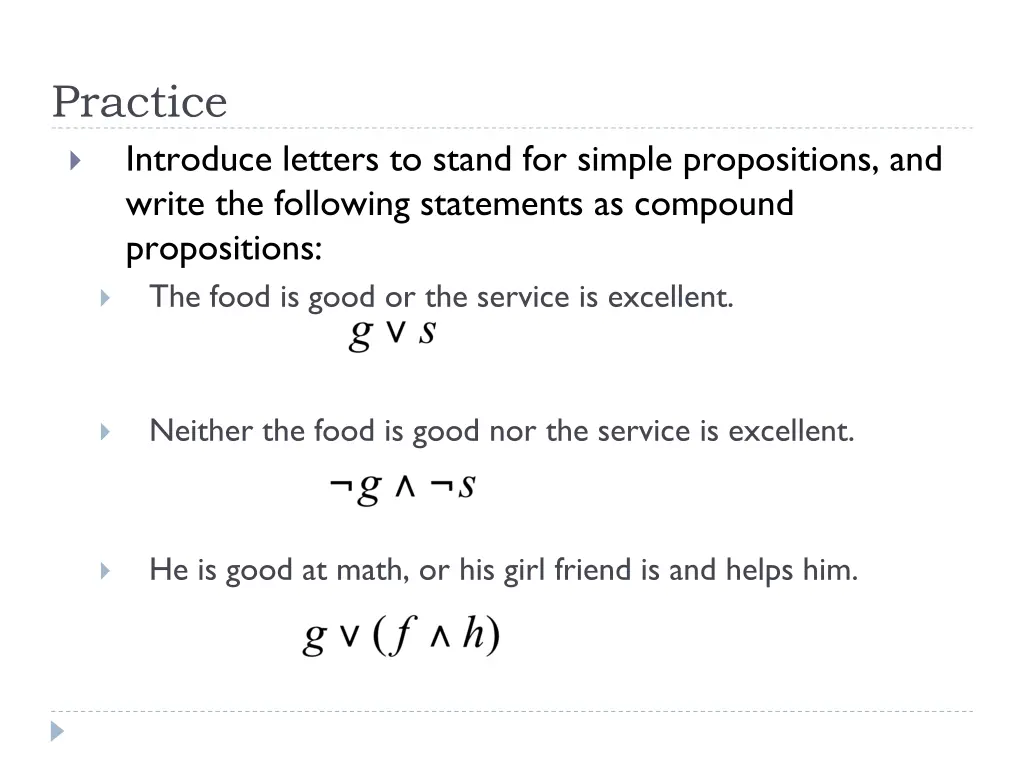 practice introduce letters to stand for simple 1