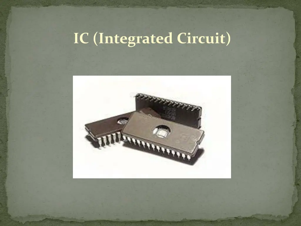 ic integrated circuit 1