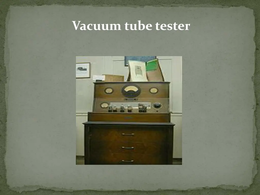 vacuum tube tester