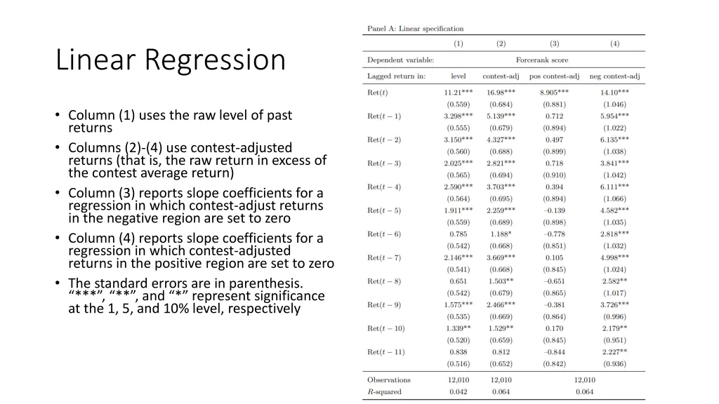 linear regression 1