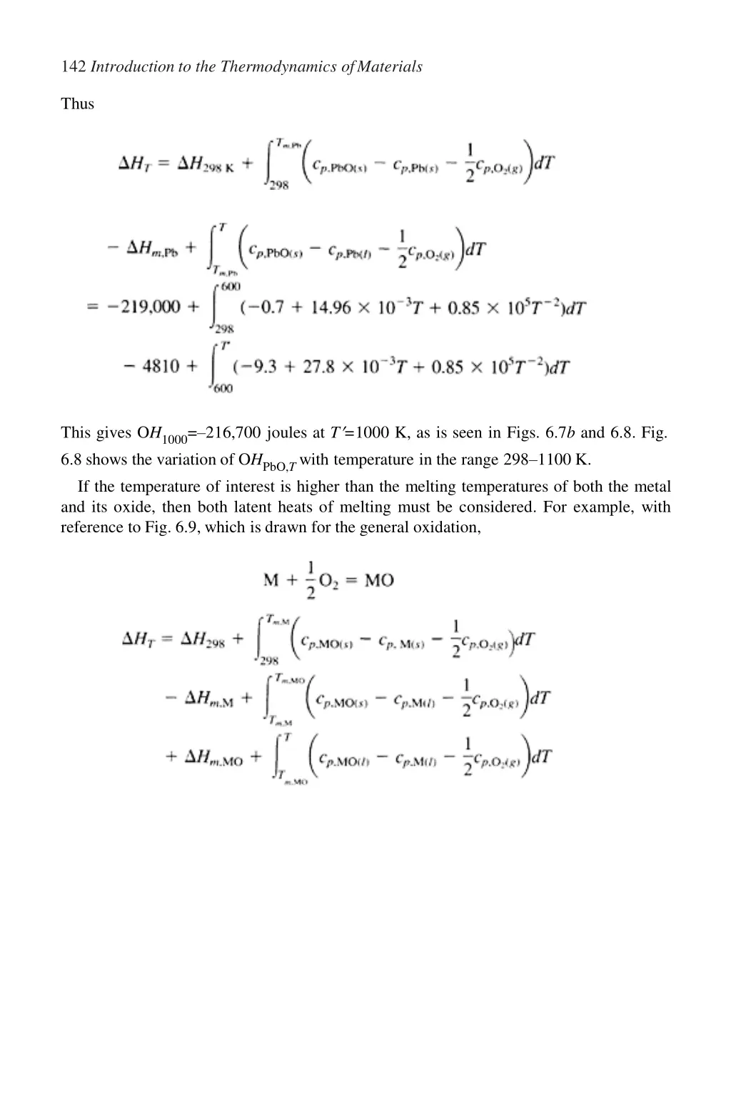 142 introduction to the thermodynamics ofmaterials