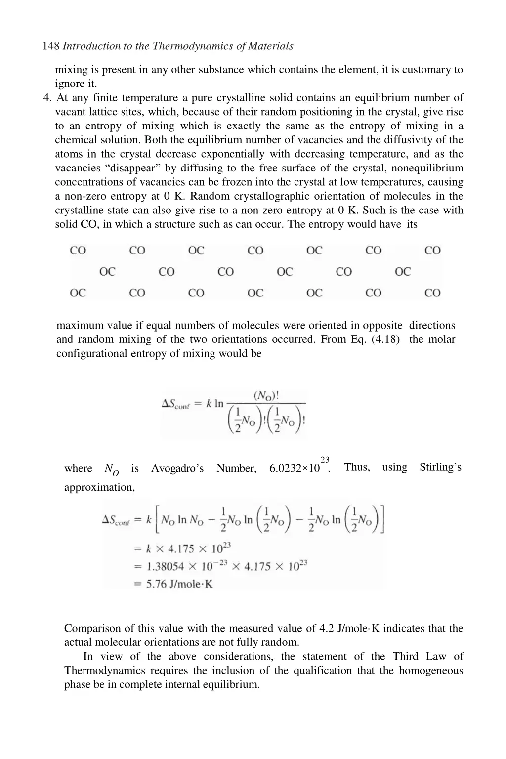 148 introduction to the thermodynamics