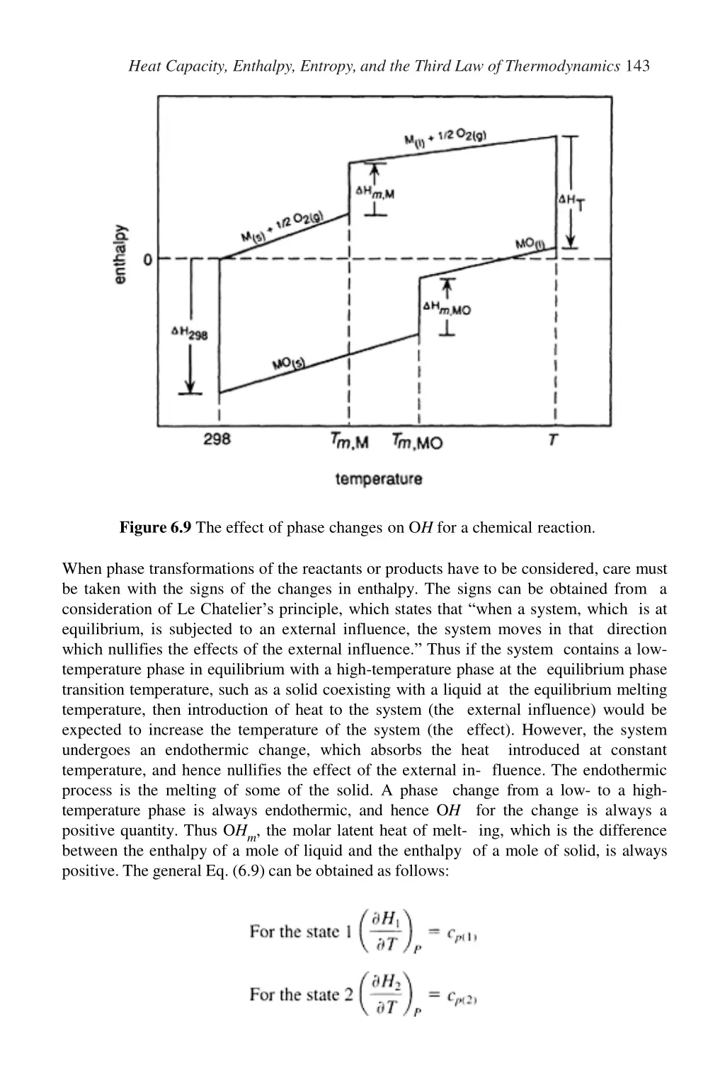 heat capacity enthalpy entropy and the third 8