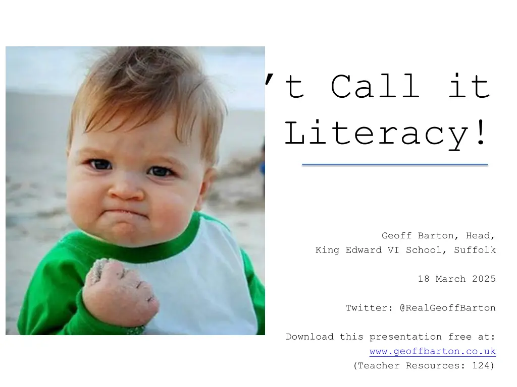 don t call it literacy 1