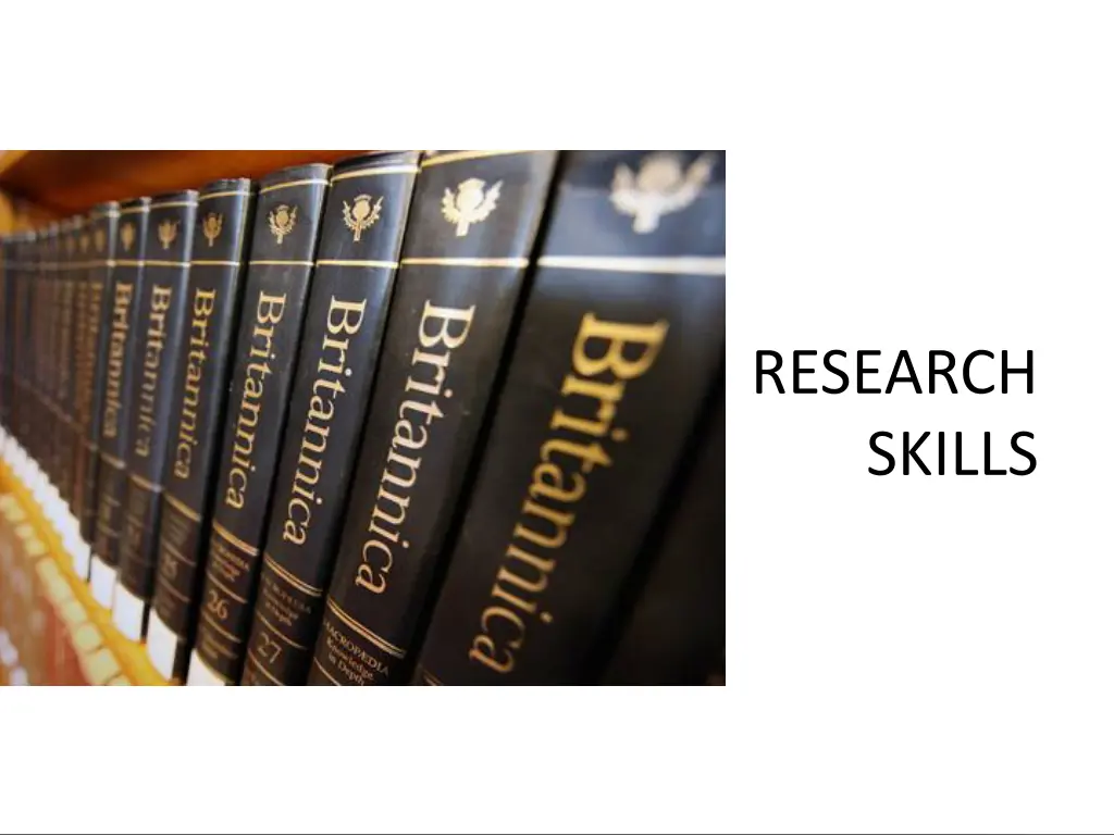 research skills