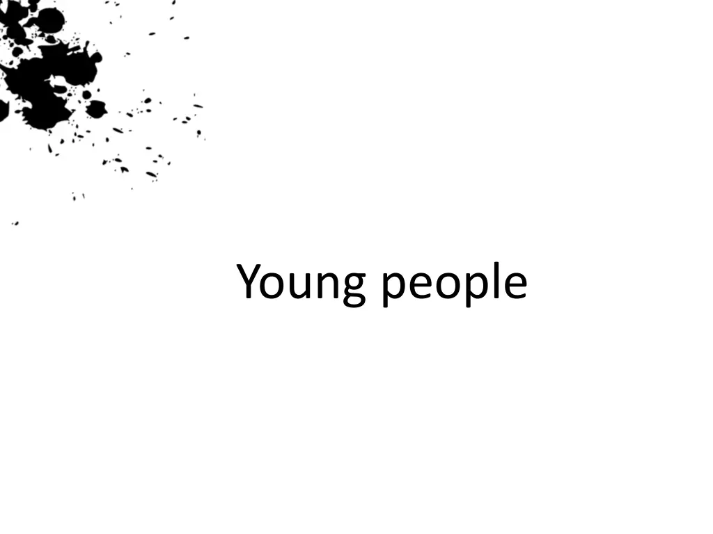 young people