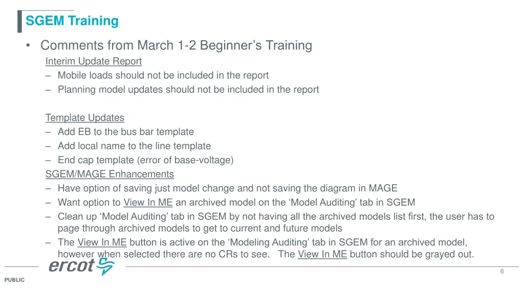 sgem training 1