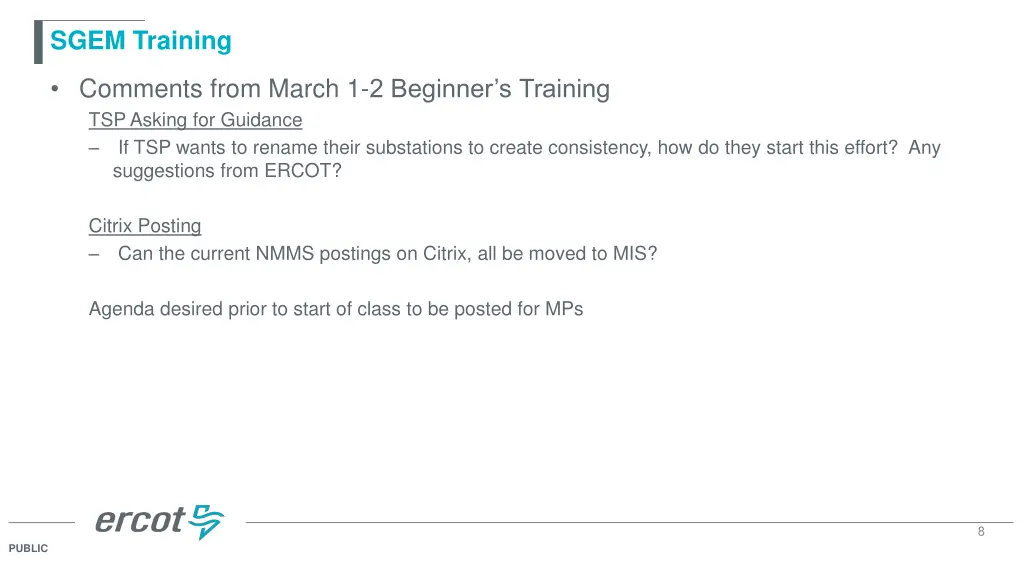 sgem training 3