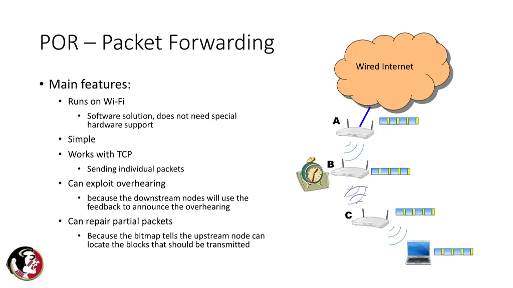 por packet forwarding 2