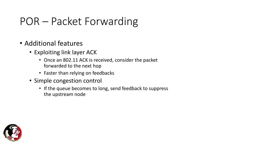 por packet forwarding 3