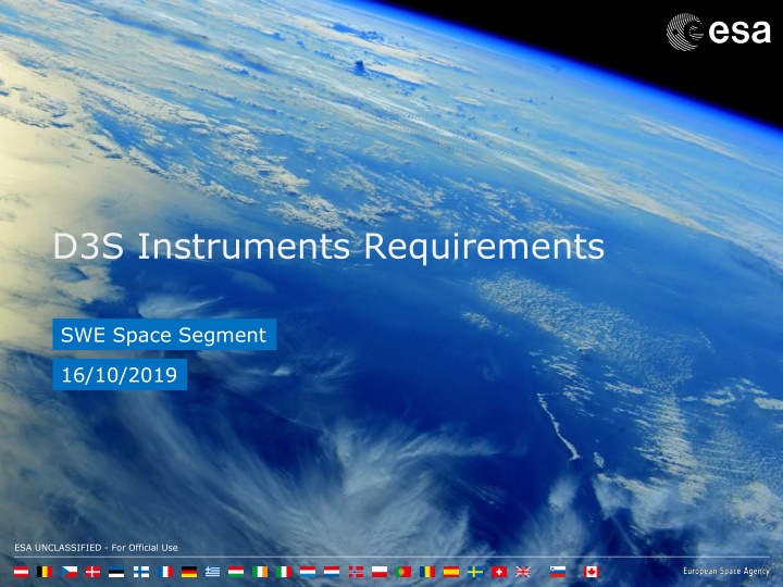 d3s instruments requirements