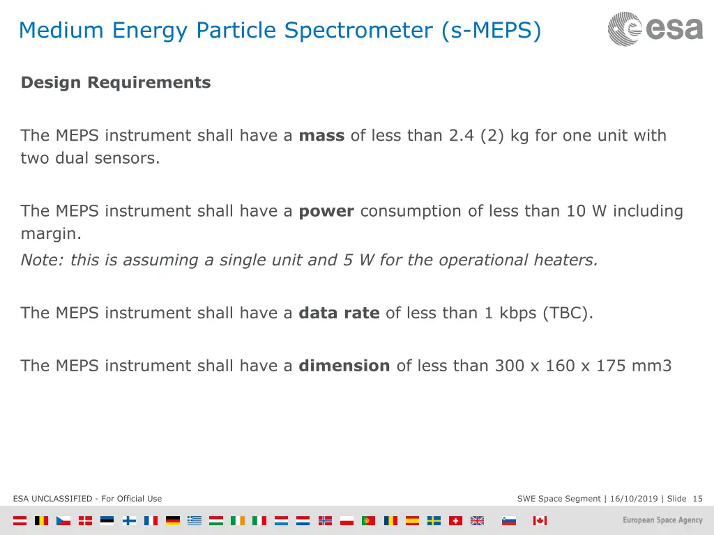 medium energy particle spectrometer s meps 1
