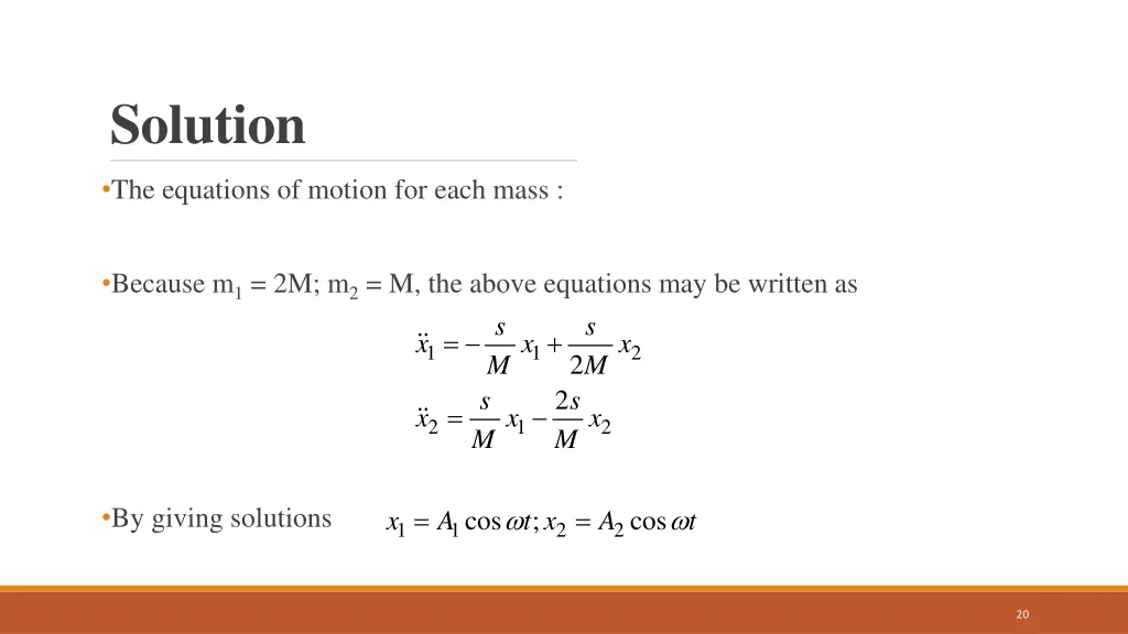 solution